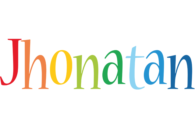 Jhonatan birthday logo
