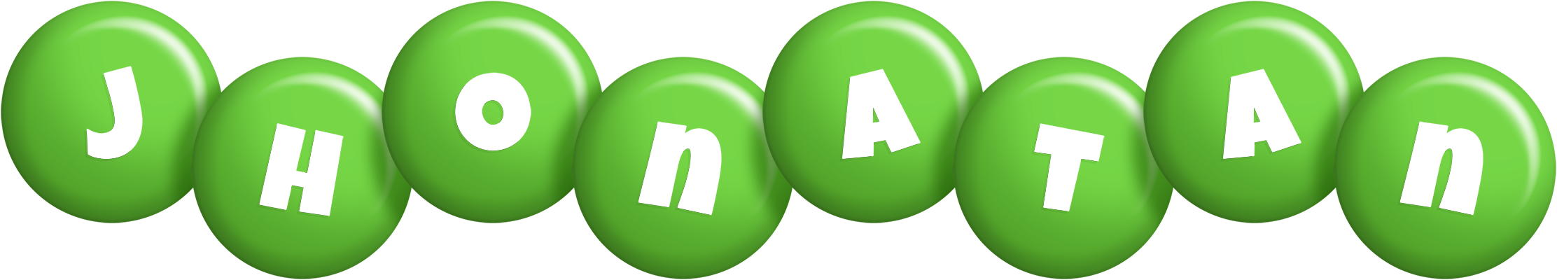 Jhonatan candy-green logo
