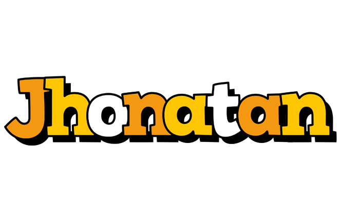 Jhonatan cartoon logo