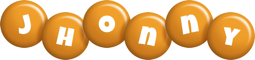 Jhonny candy-orange logo