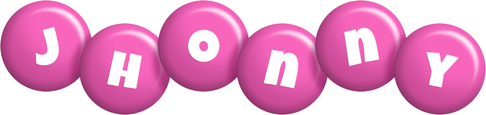 Jhonny candy-pink logo