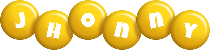 Jhonny candy-yellow logo