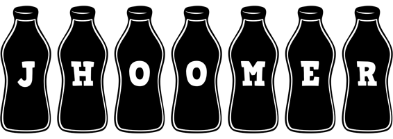 Jhoomer bottle logo