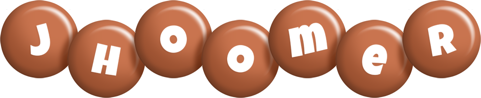 Jhoomer candy-brown logo