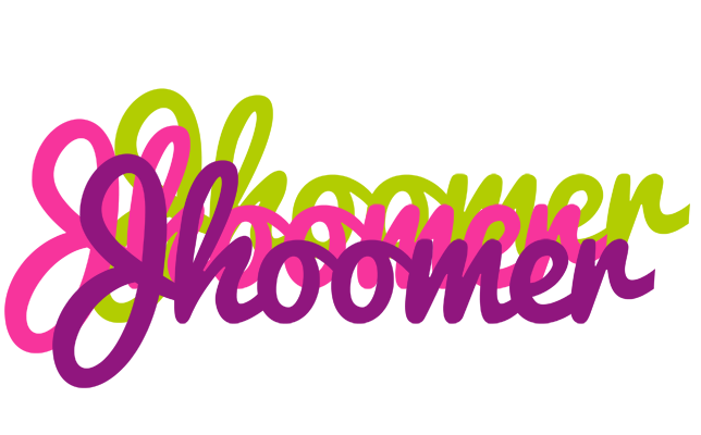 Jhoomer flowers logo