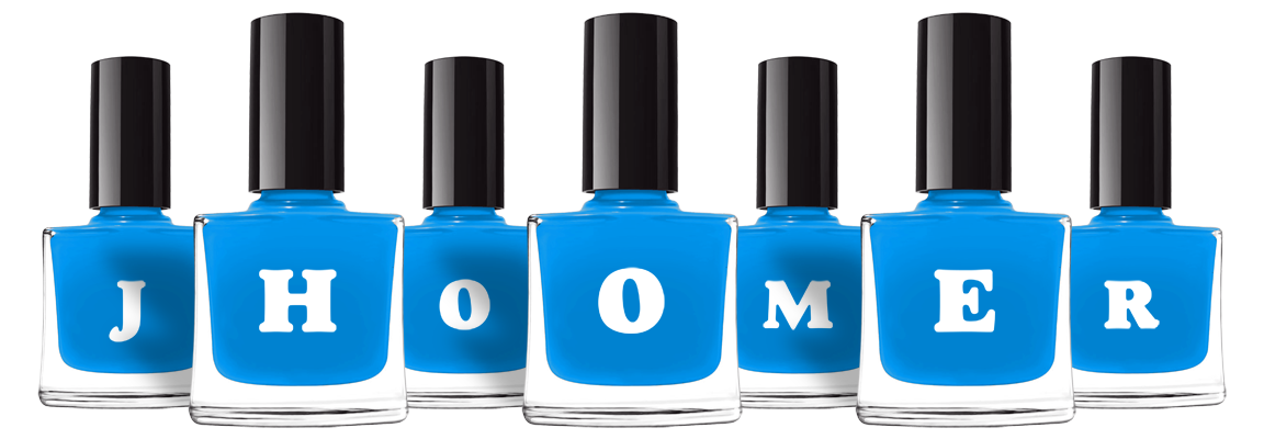 Jhoomer glossy logo