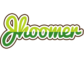 Jhoomer golfing logo