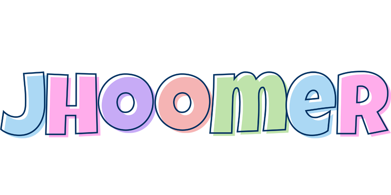 Jhoomer pastel logo
