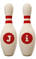 Ji bowling-pin logo