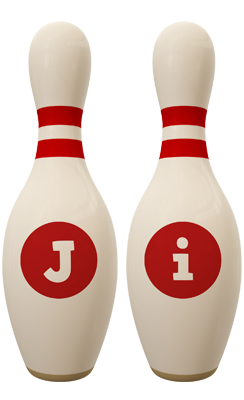 Ji bowling-pin logo