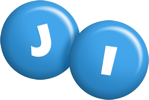 Ji candy-blue logo