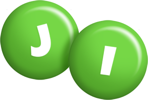 Ji candy-green logo