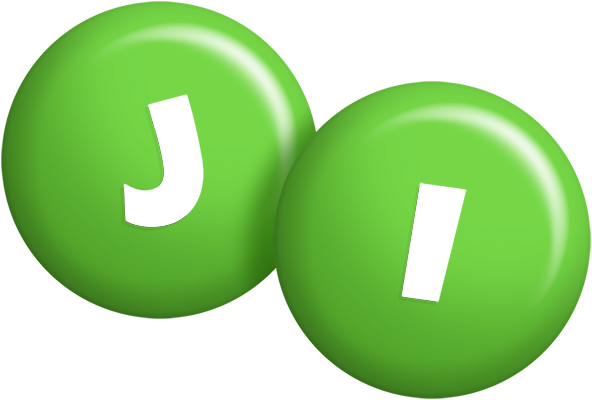 Ji candy-green logo