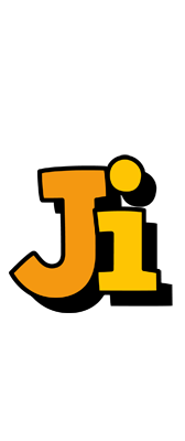 Ji cartoon logo