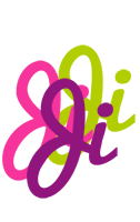 Ji flowers logo