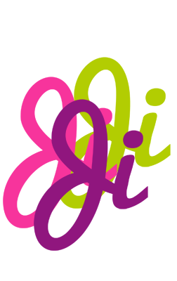 Ji flowers logo
