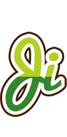 Ji golfing logo