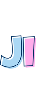 Ji pastel logo