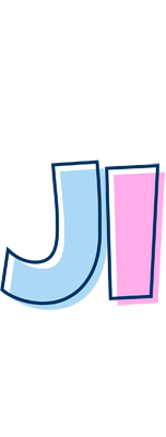 Ji pastel logo