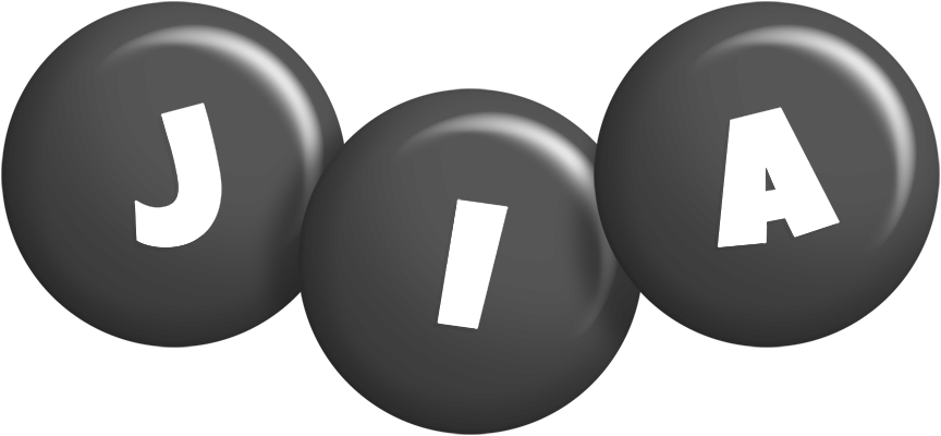 Jia candy-black logo