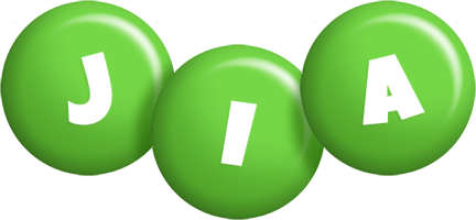 Jia candy-green logo