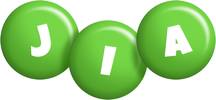 Jia candy-green logo
