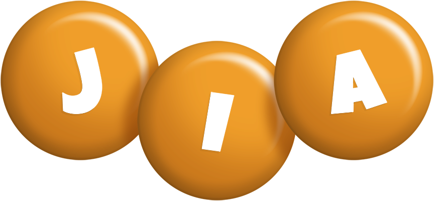 Jia candy-orange logo