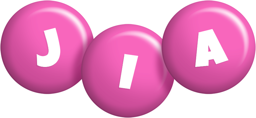 Jia candy-pink logo