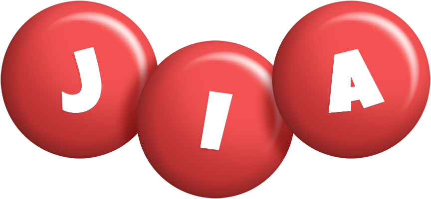 Jia candy-red logo