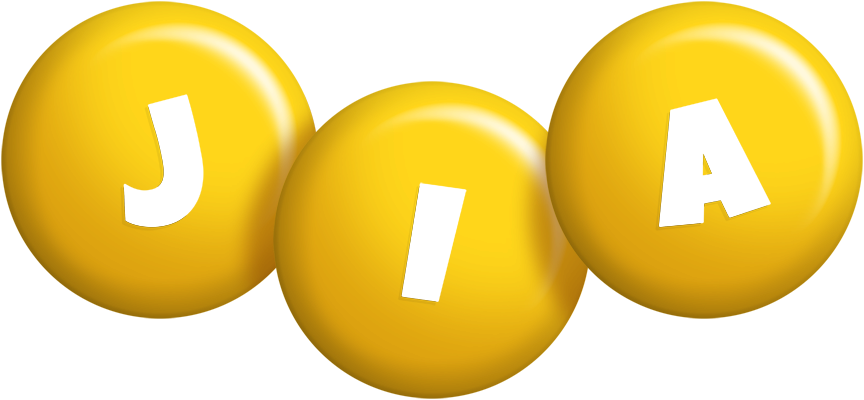 Jia candy-yellow logo