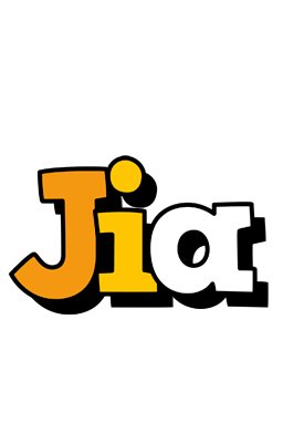 Jia cartoon logo