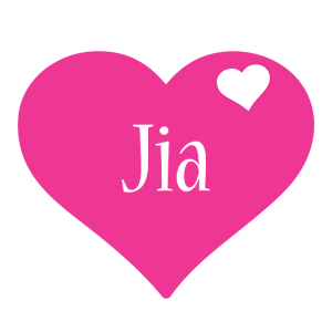 Jia love-heart logo