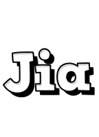 Jia snowing logo