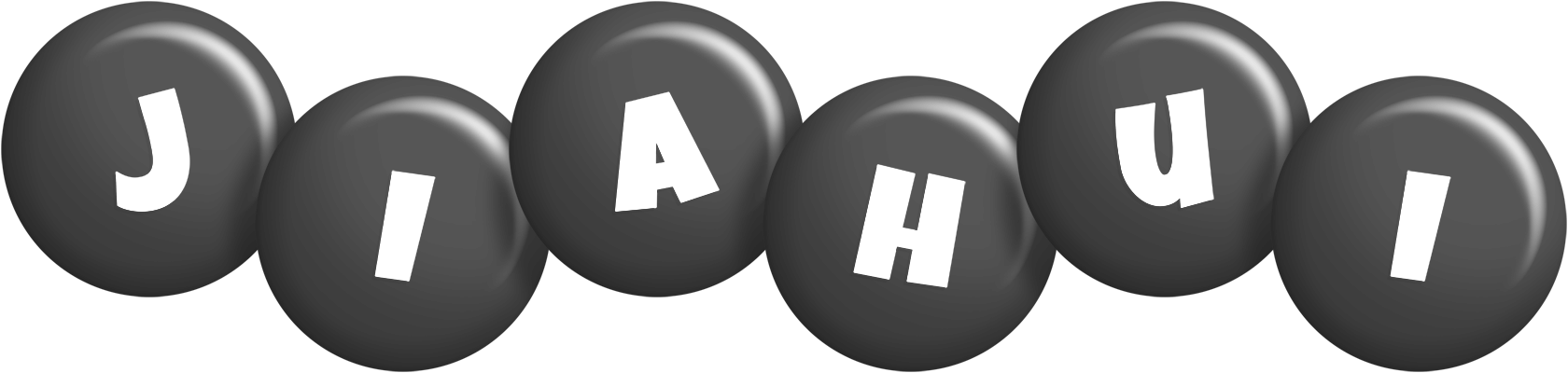 Jiahui candy-black logo