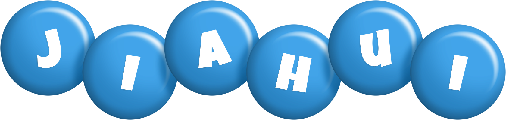 Jiahui candy-blue logo