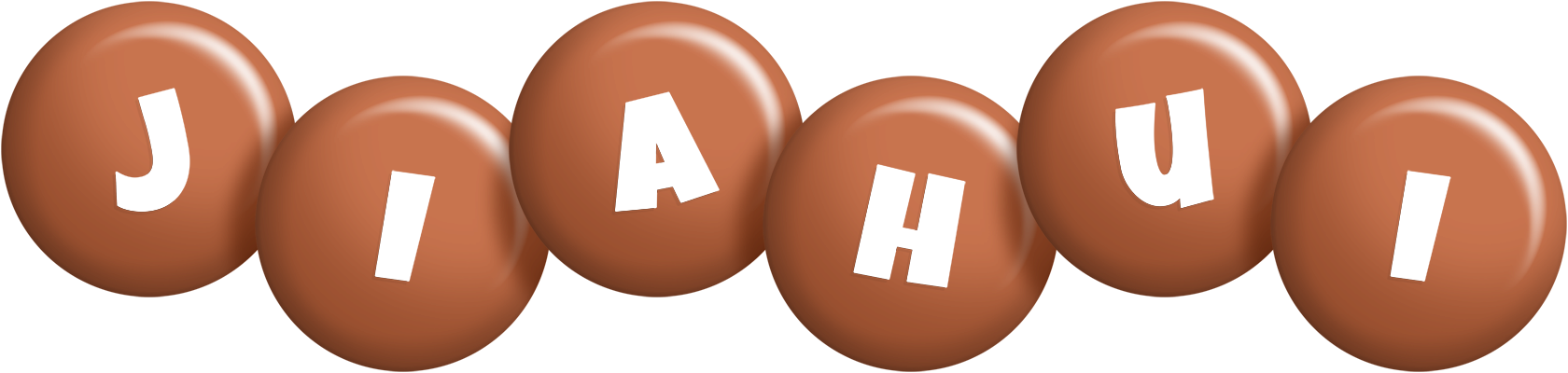 Jiahui candy-brown logo
