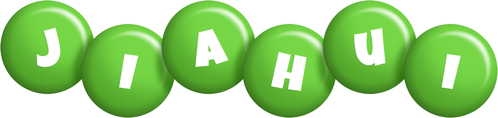 Jiahui candy-green logo