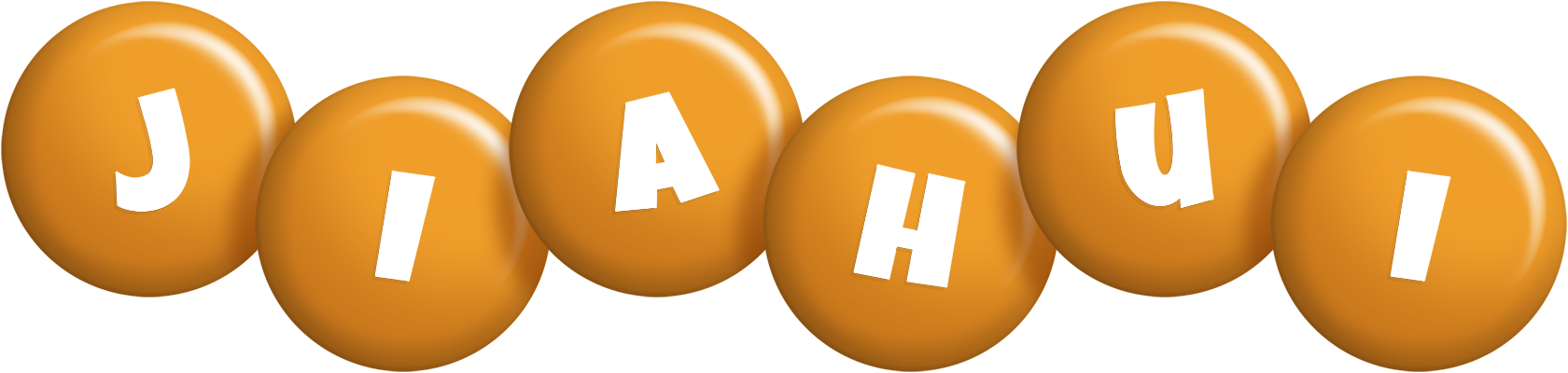 Jiahui candy-orange logo