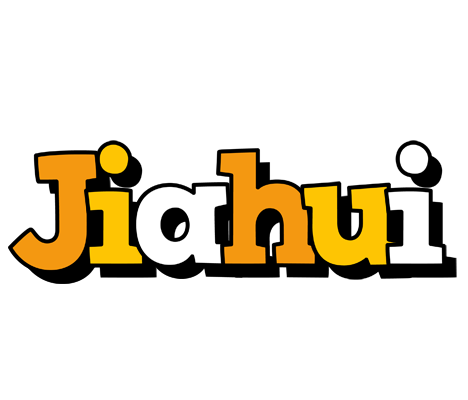 Jiahui cartoon logo