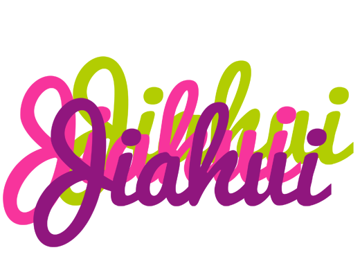 Jiahui flowers logo