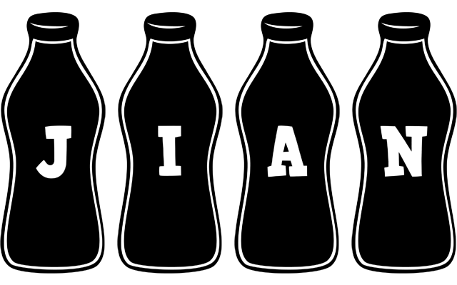 Jian bottle logo