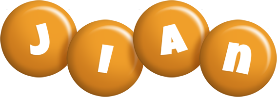 Jian candy-orange logo
