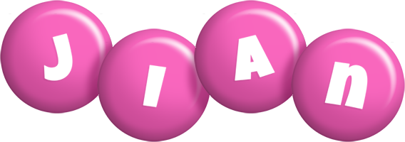 Jian candy-pink logo