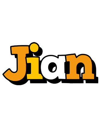 Jian cartoon logo