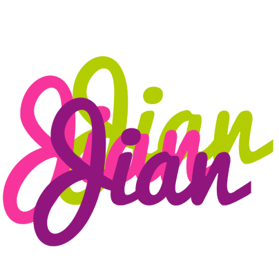 Jian flowers logo