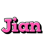 Jian girlish logo