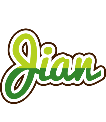 Jian golfing logo