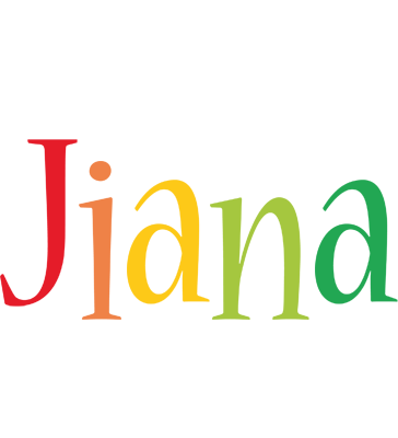 Jiana birthday logo