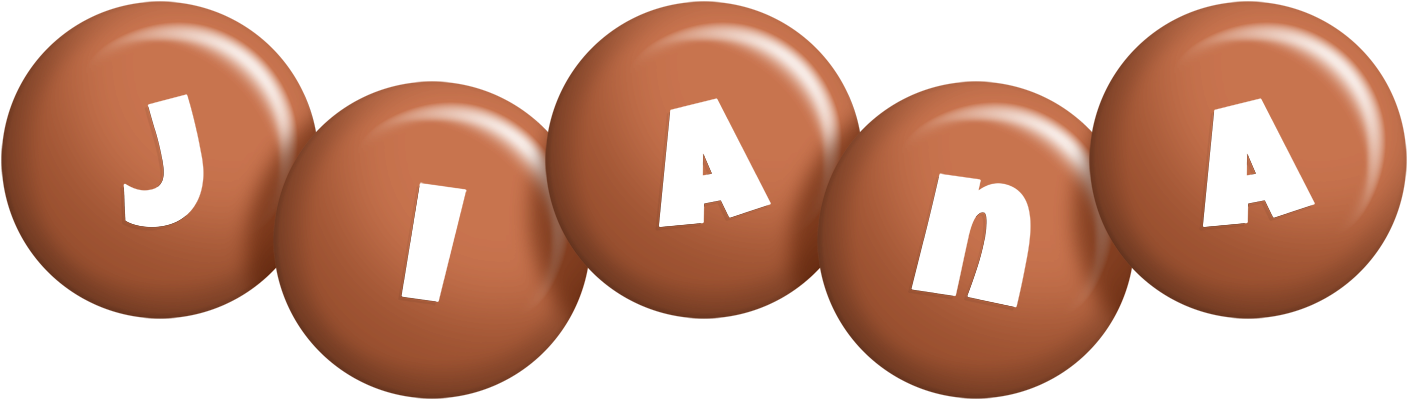 Jiana candy-brown logo