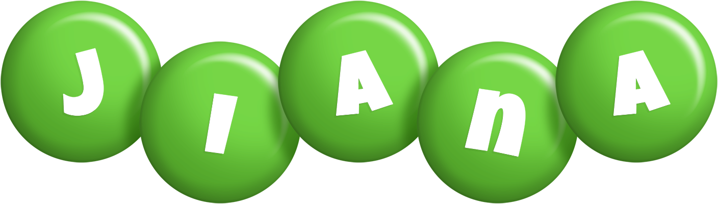 Jiana candy-green logo